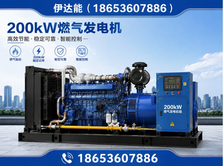 山东天然气发电机组展示图